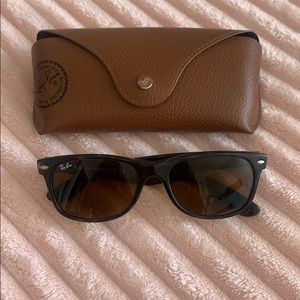 Tortoiseshell Ray-Ban Wayfarer Sunglasses